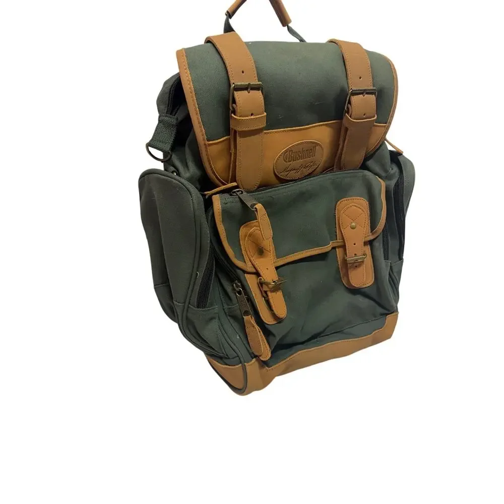 Bushnell Magnify Life Backpack Green/Tan hikers, photographers, or camping nwot